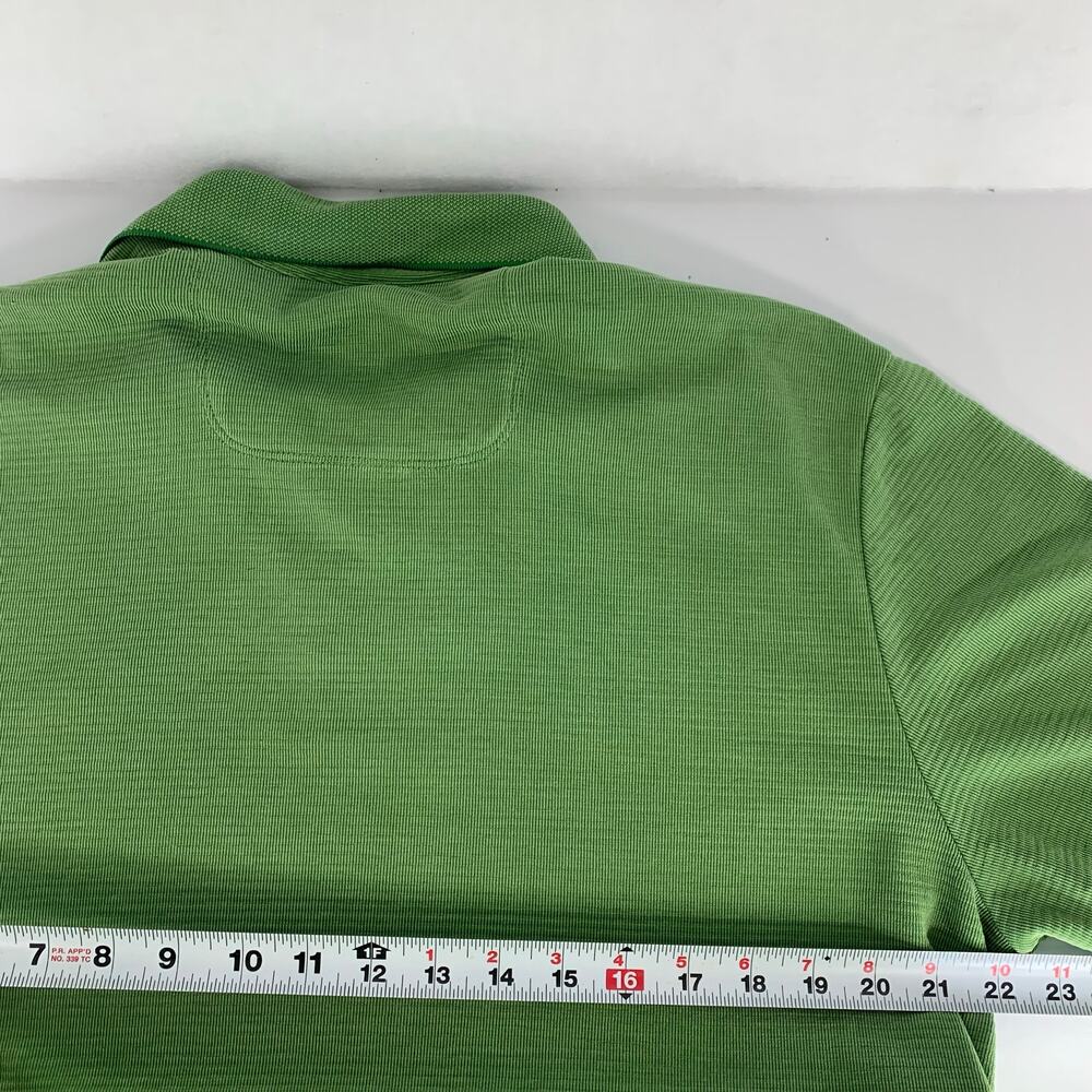 Tommy Bahama Mens Green IslandZone Polo Shirt Size M - Picture 4 of 15